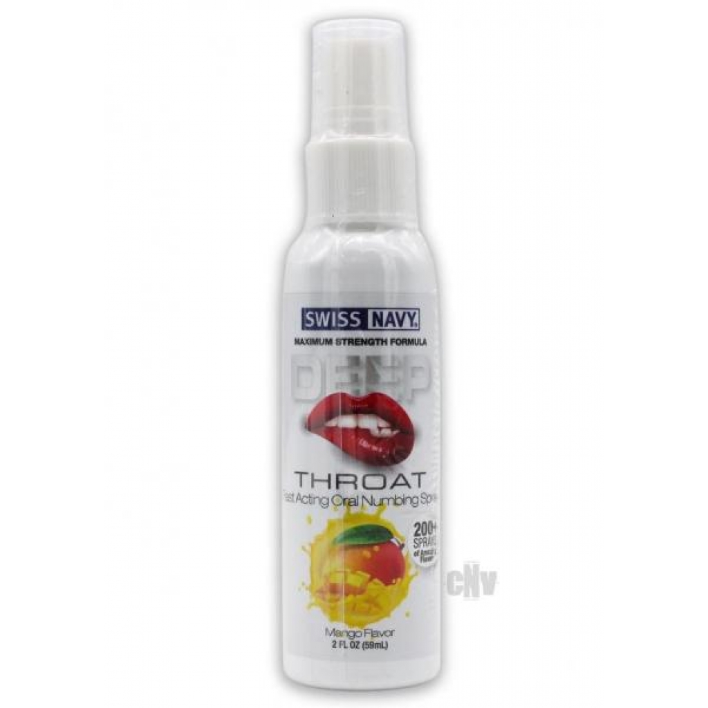 Deep Throat Mango Numbing Spray