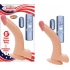 All American Whopper 8 inches Curved Vibrating Dong