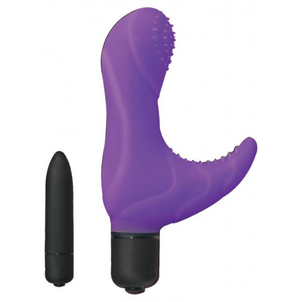 Elite Collection Silicone Climaxer Vibe - Purple