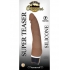 Ultra Classics Super Teaser Brown Vibrating Dildo