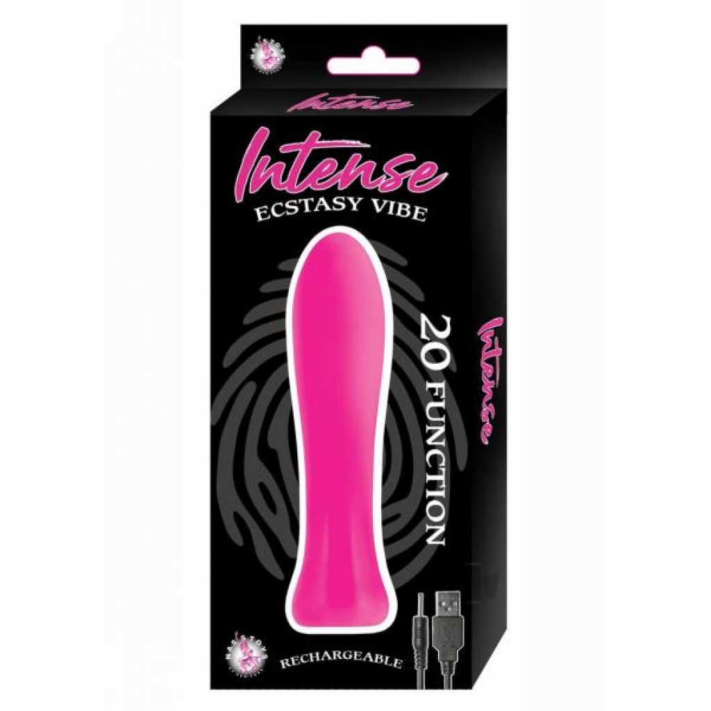 Intense Ecstasy Vibe - Pink - Powerful Dual Action