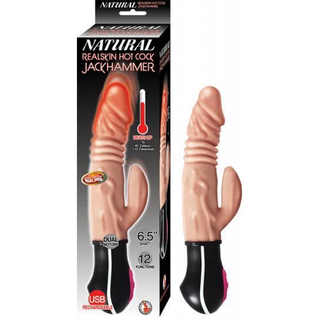 Natural Real Skin Hot Penis Jackhammer Vibrator