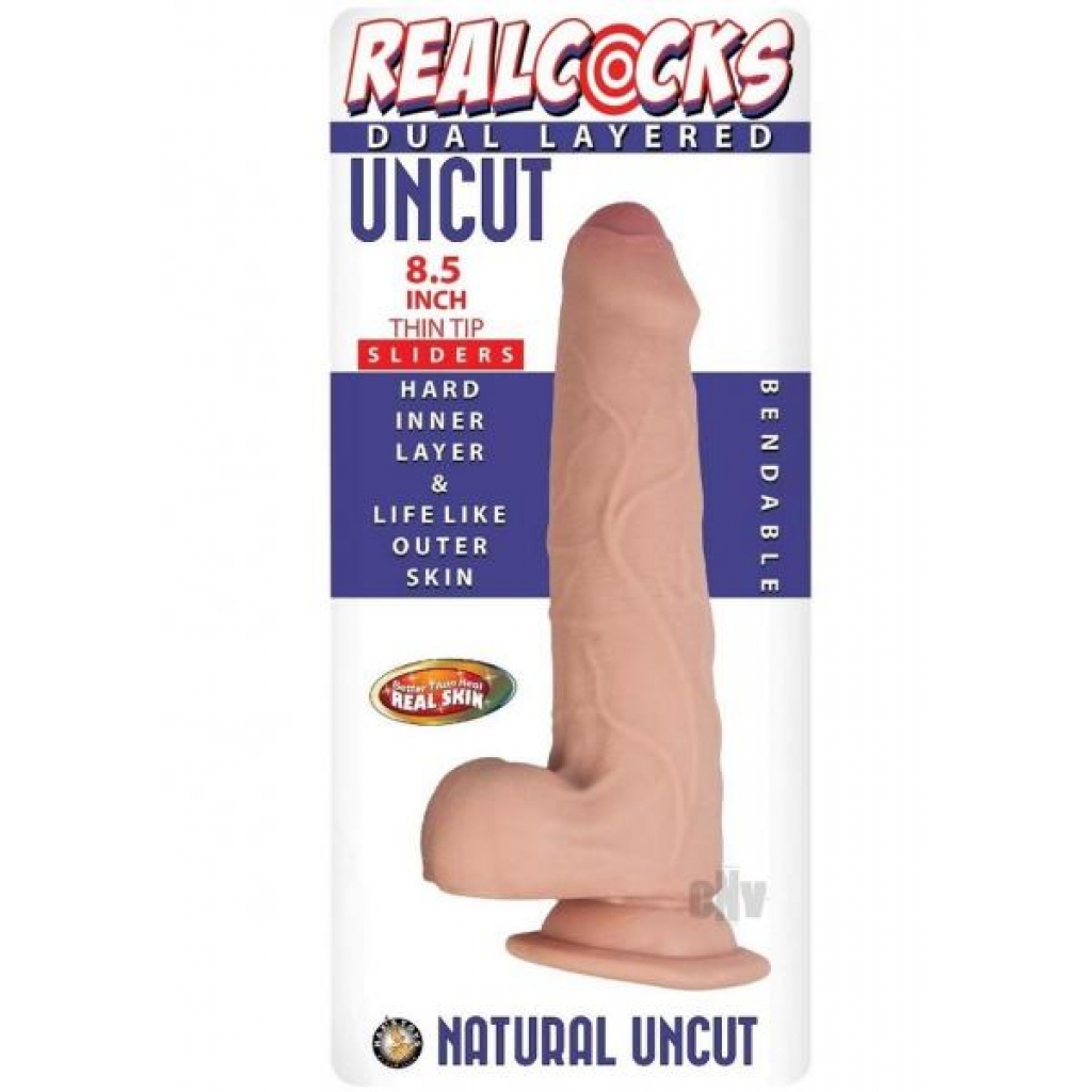 Realcocks Dual Layer Uncut Dildo