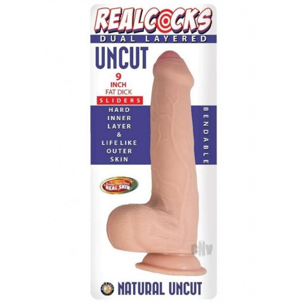 Realcocks Dual Layer Uncut Fat 9 - White