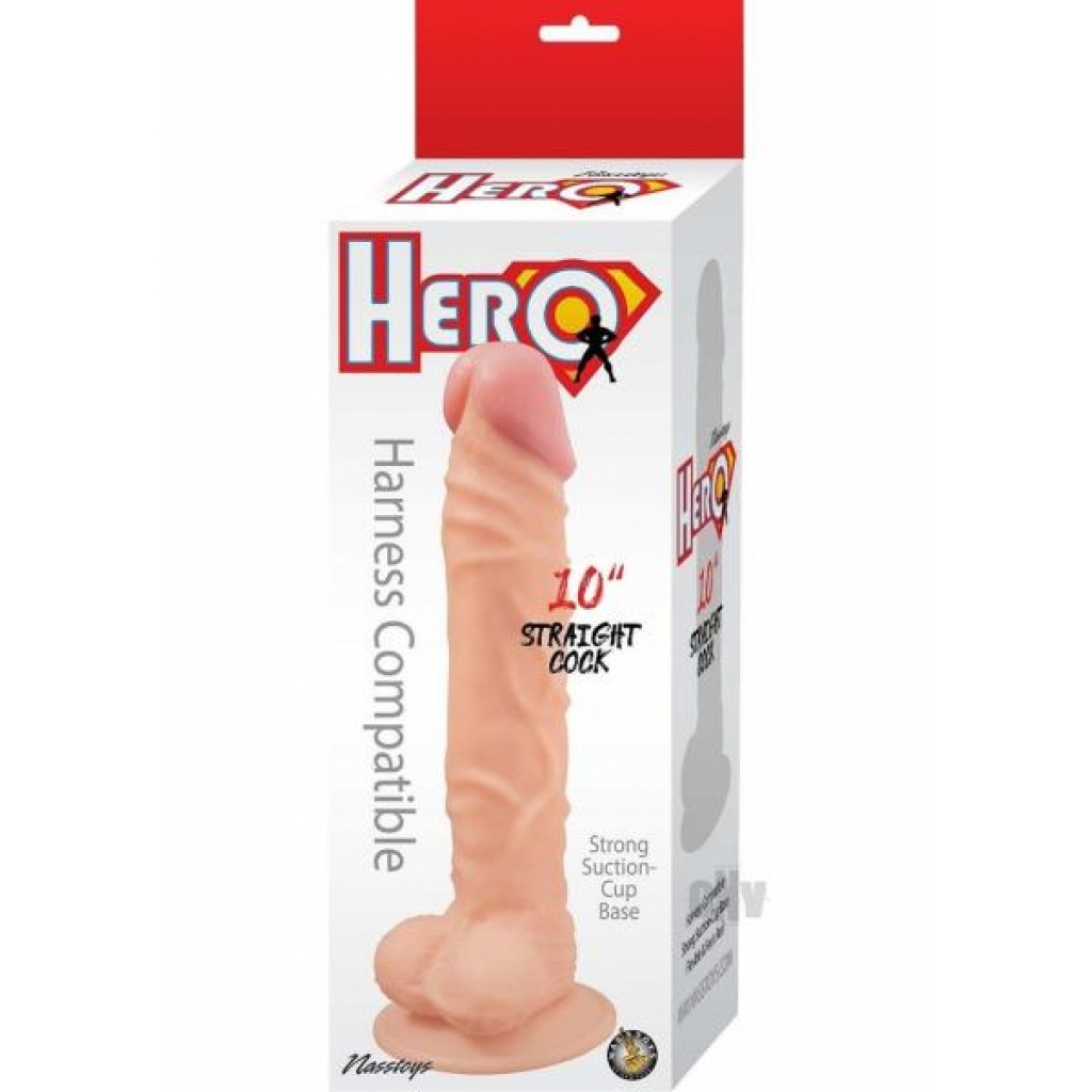 Hero Straight Penis 10 White