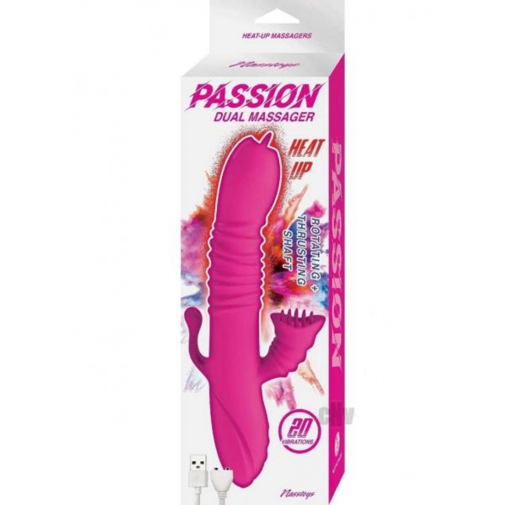 Passion Dual Massager Heat Up