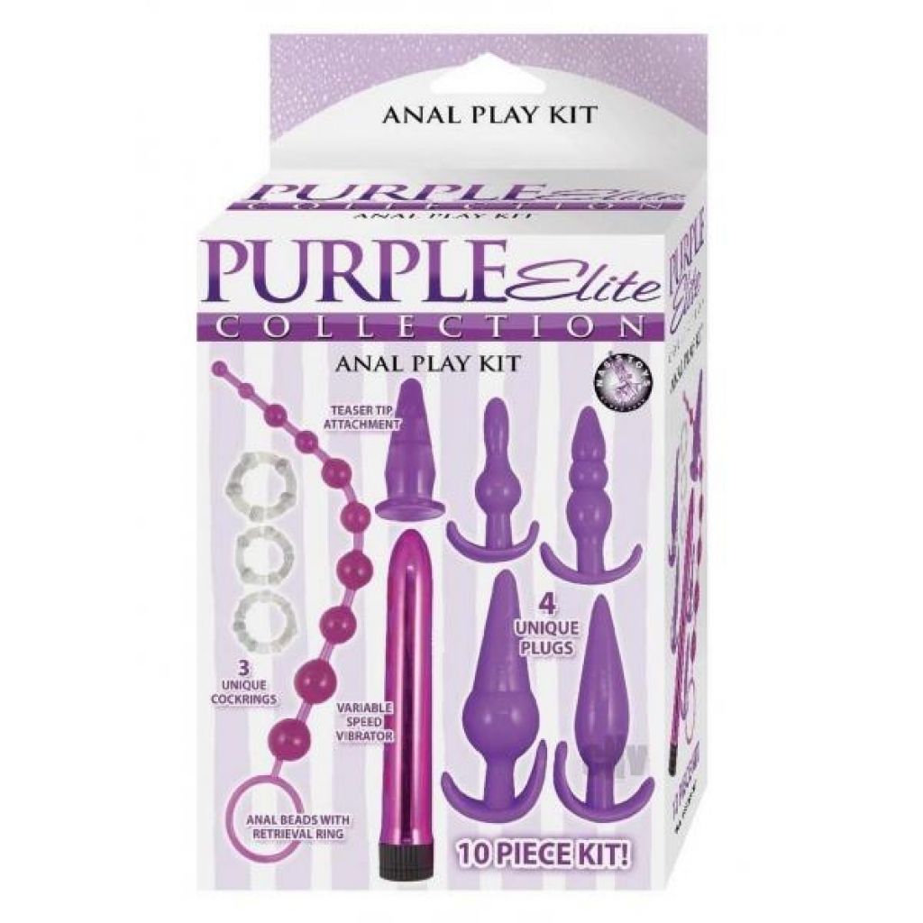 Purple Elite Coll Anal Play Kit