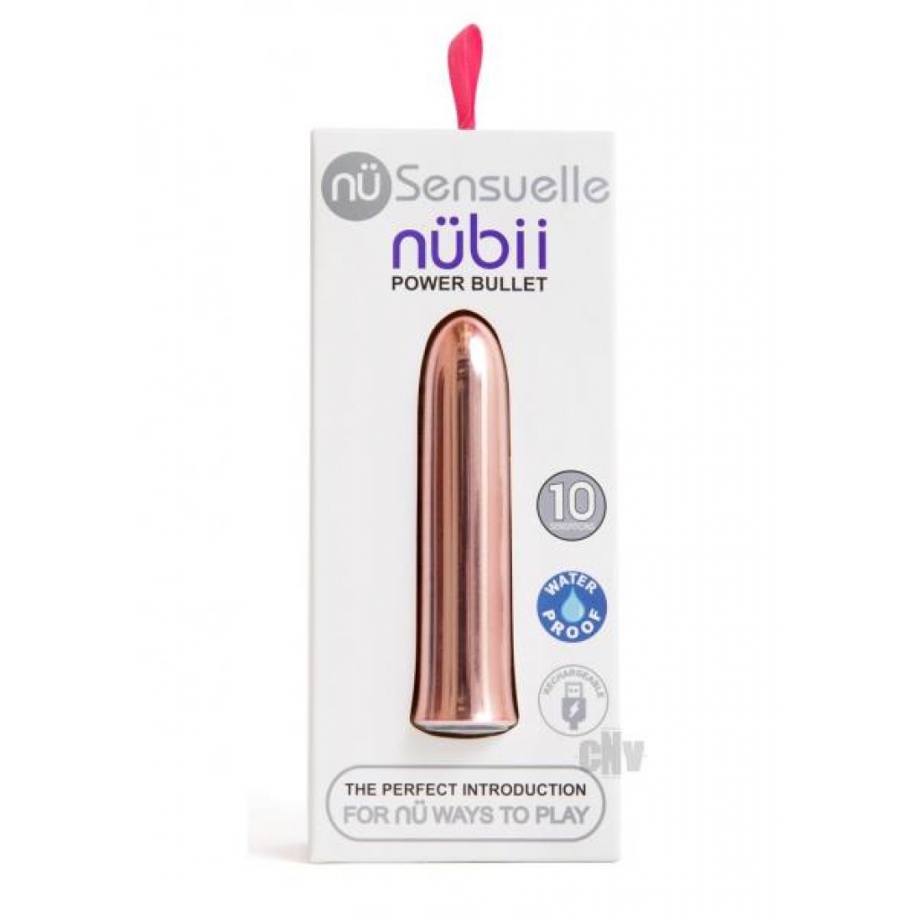 Sensuelle Nubii 15 Function Bullet - Rose Gold