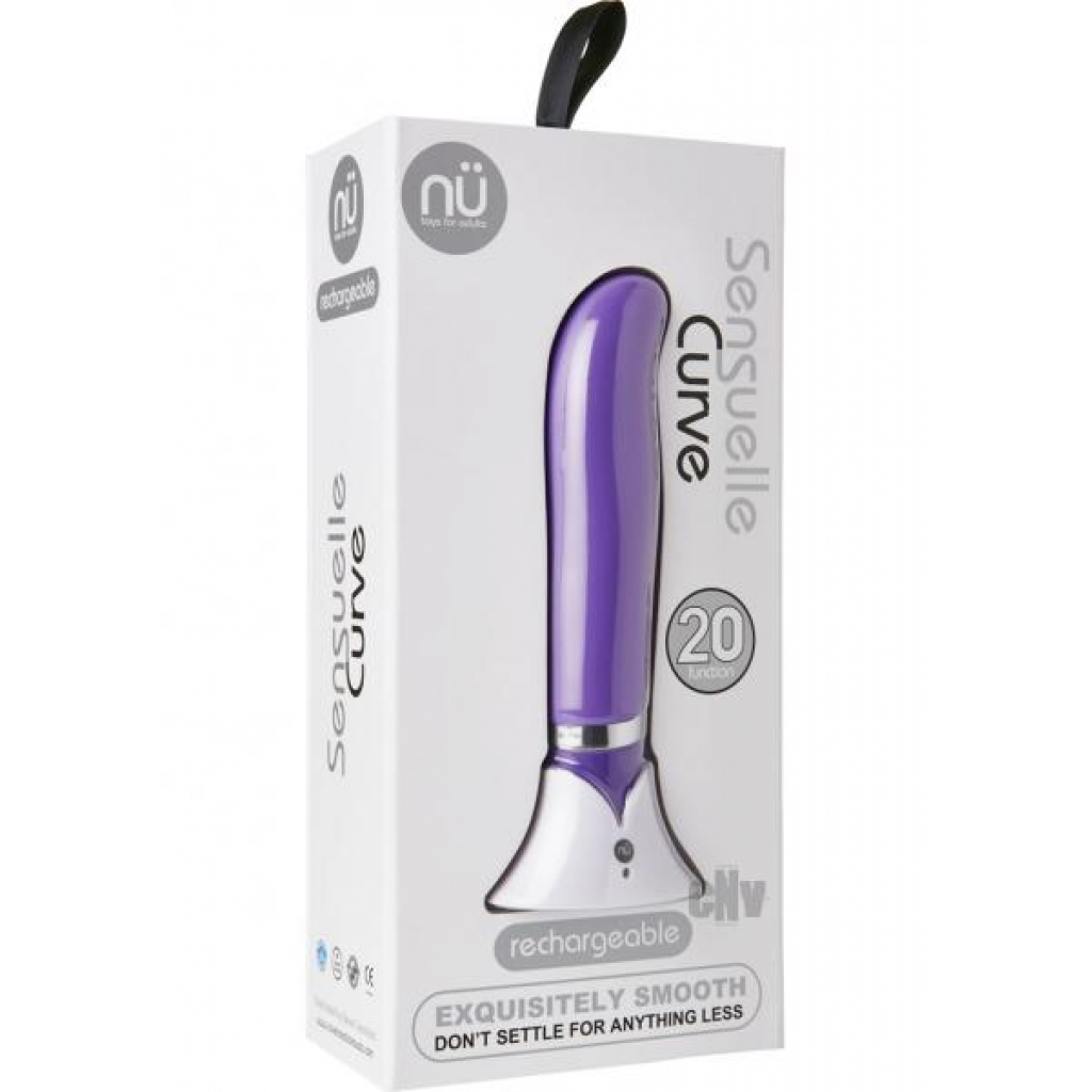 Sensuelle Curve 20 Function Vibrator - Purple