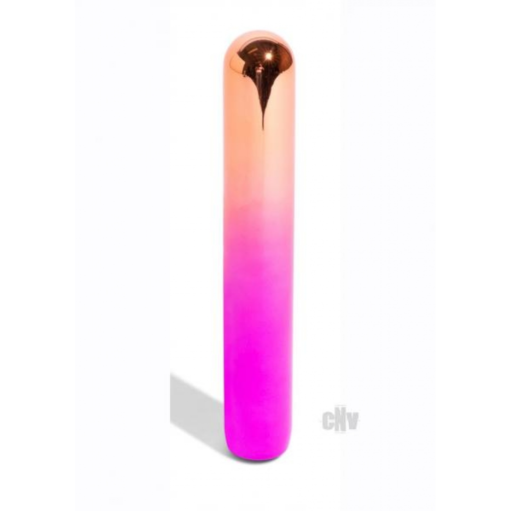 Sensuelle Aluminium Rumba Vibrating Bullet - Rainbow