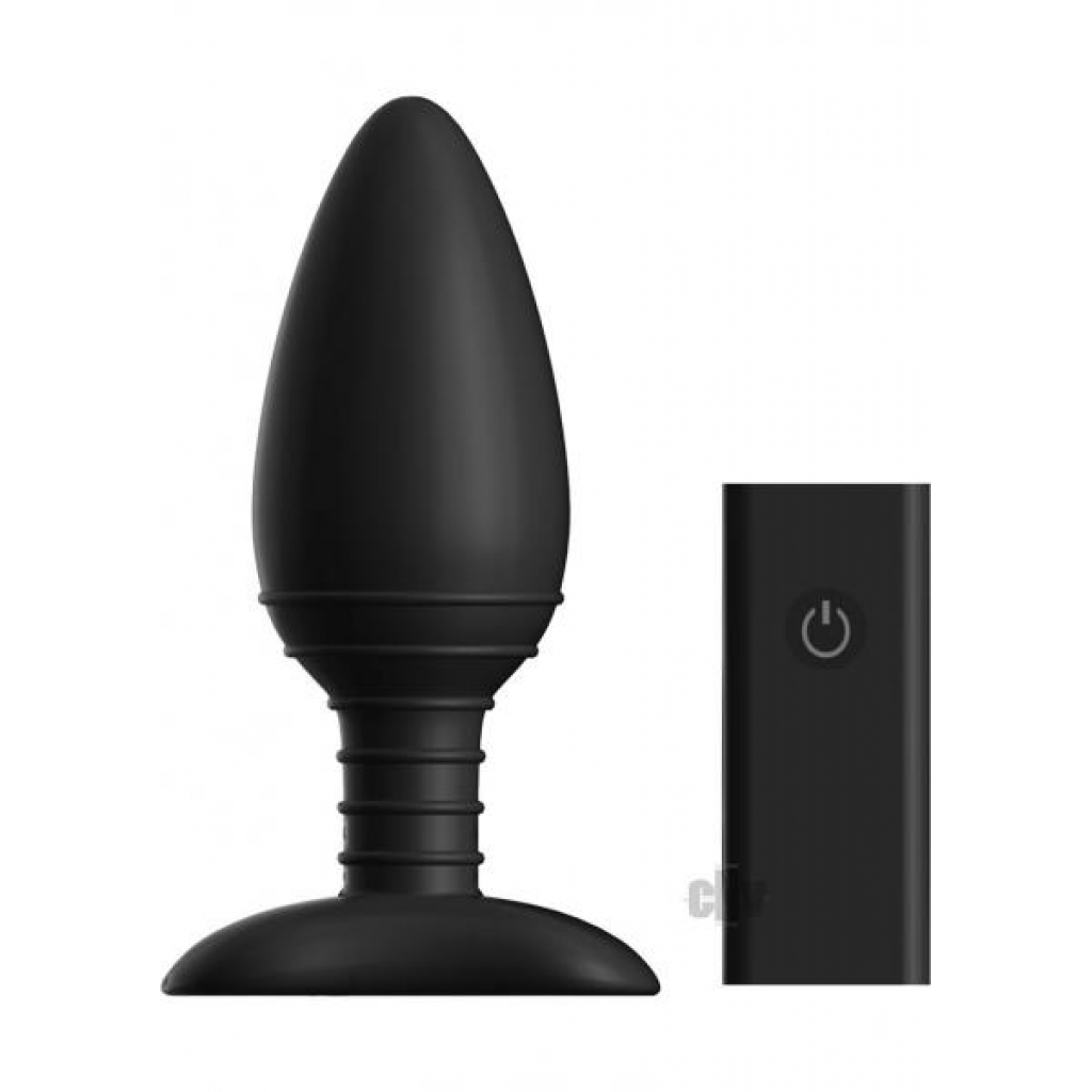 Nexus Ace Remote Control Vibe Plug - Small Black