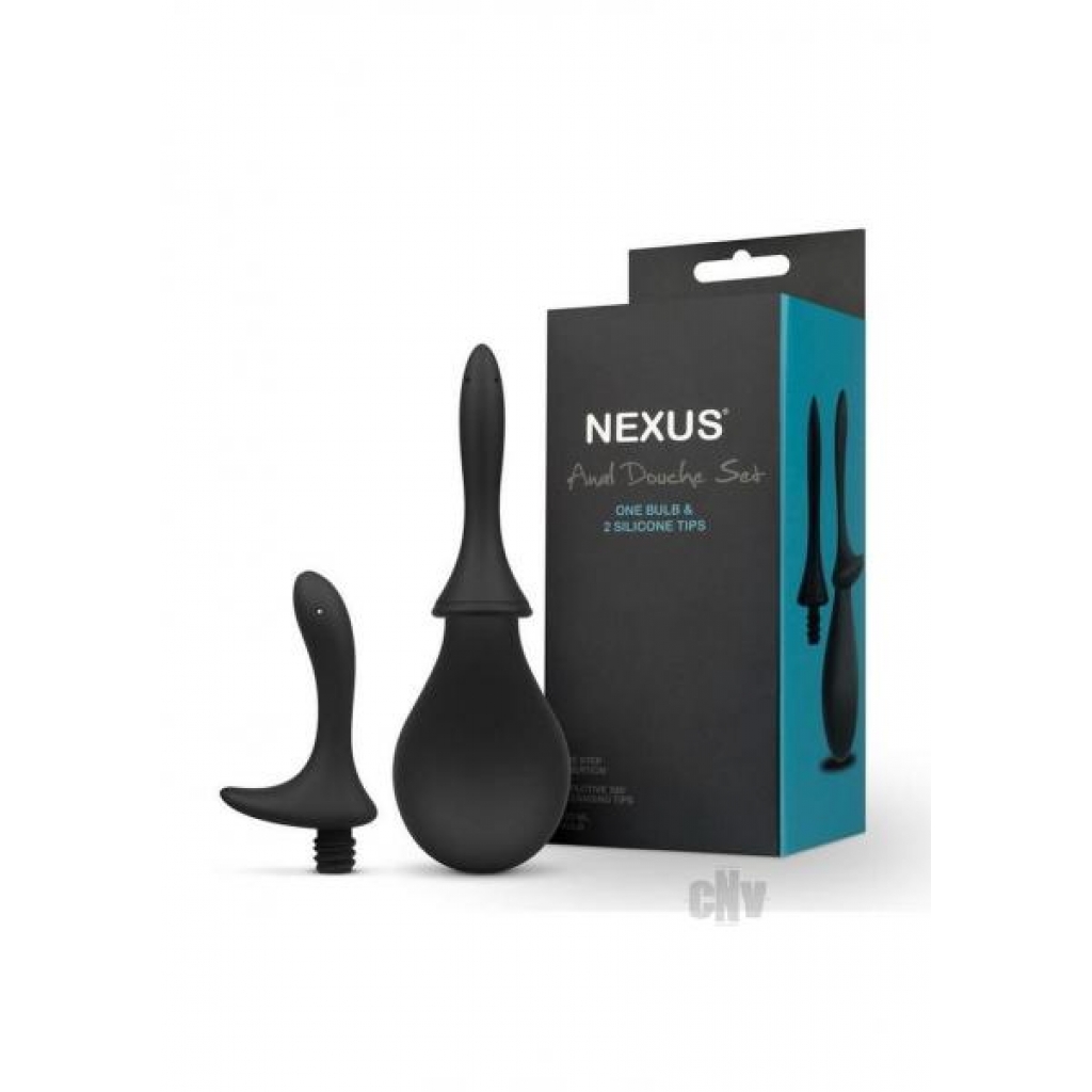 Nexus Anal Douche Set with Silicone Tips