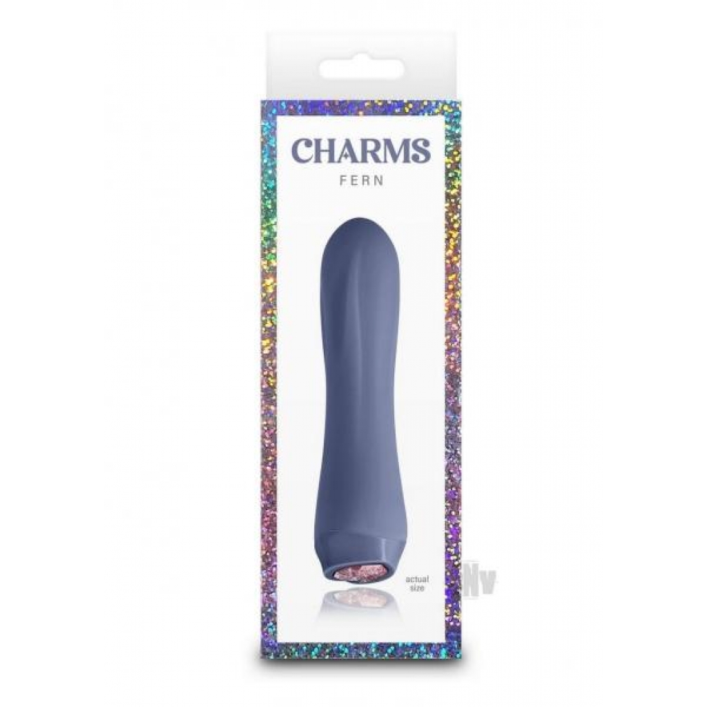 Charms by NS Novelties Fern Vibrators - Gray