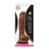 Colours Dual Density 8 Inches - Brown Dildo