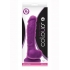 Colours Dual Density 8 inches Purple Dildo