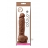 Colours Pleasures 5 inches Dildo - Brown