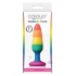 Colours Pride Edition Pleasure Plug - Small Rainbow