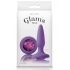 Glams Mini Butt Plug Purple Gem