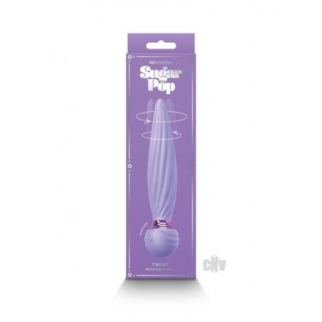 Sugar Pop Twist Vibrator with Gyrating Shaft