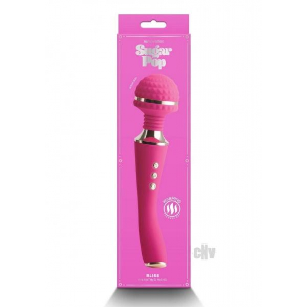 Sugar Pop Bliss Pink Wand - Rechargeable Pleasure