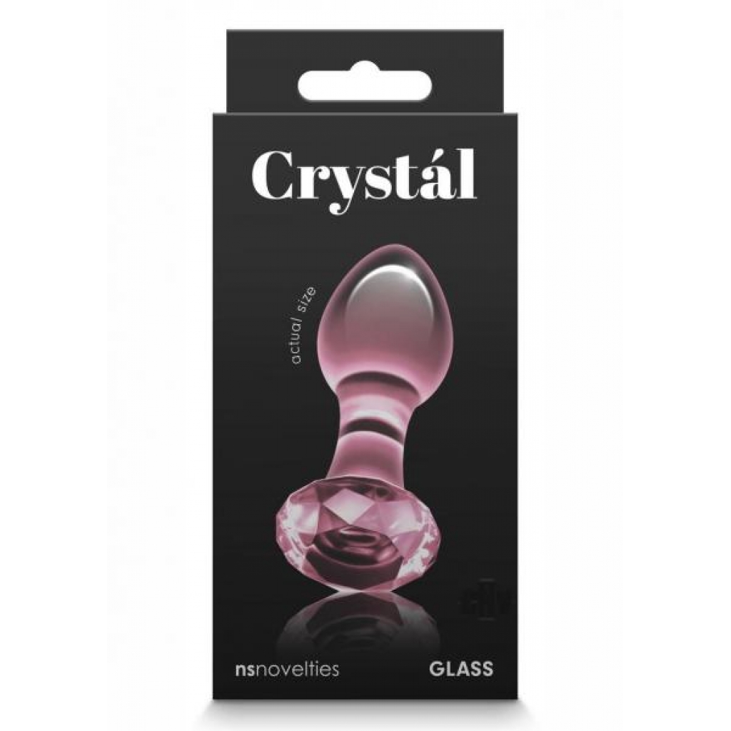 Crystal Gem Pink - 100% Hygienic Borosilicate Glass