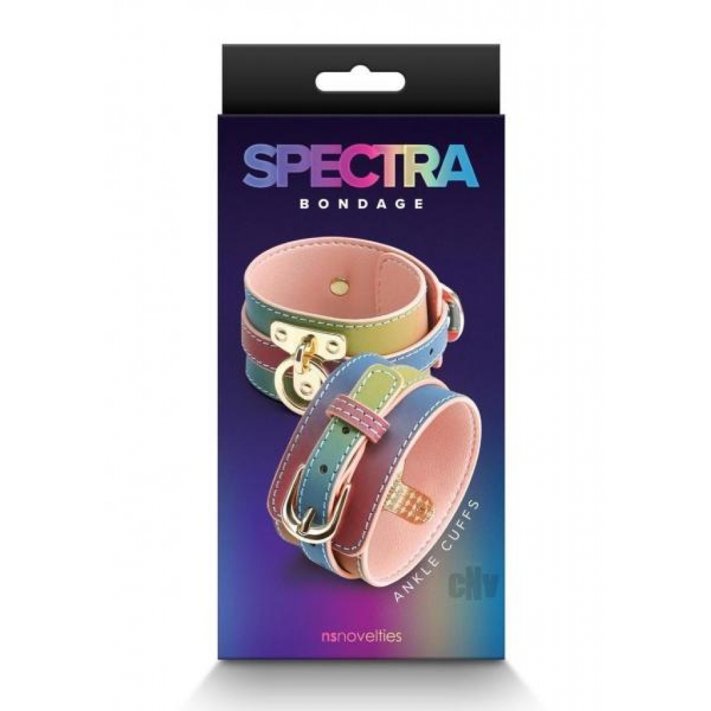 Spectra Bondage Ankle Cuff Rainbow