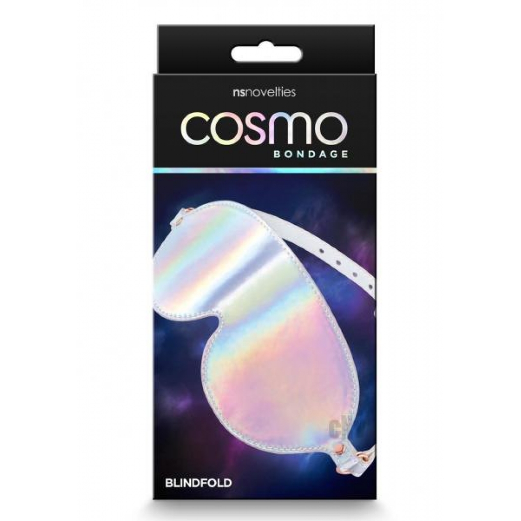 Cosmo Bondage Holographic Blindfold - Rainbow