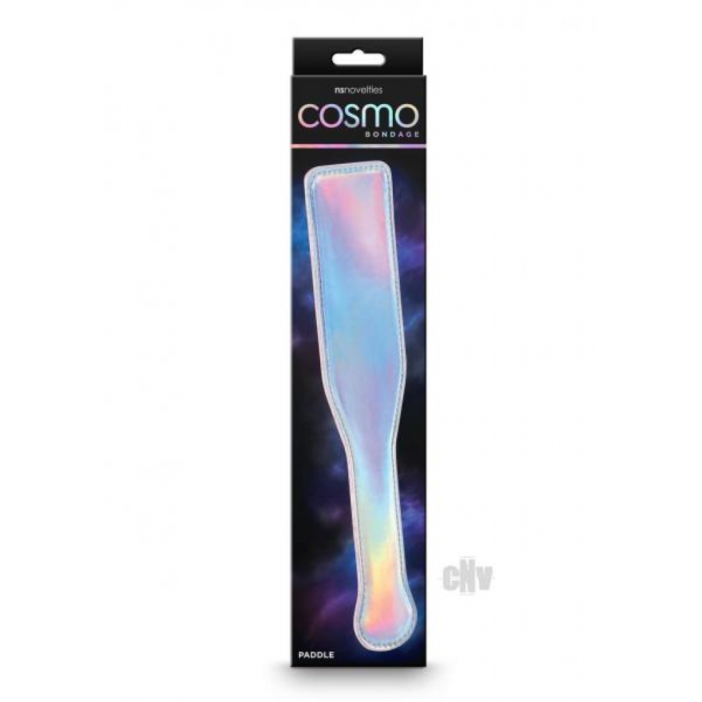 Cosmo Bondage Paddle in Iridescent Rainbow