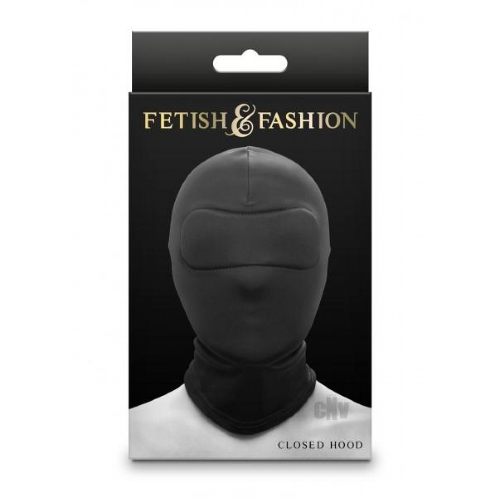 Fetish Fashion Closed Hood - Black