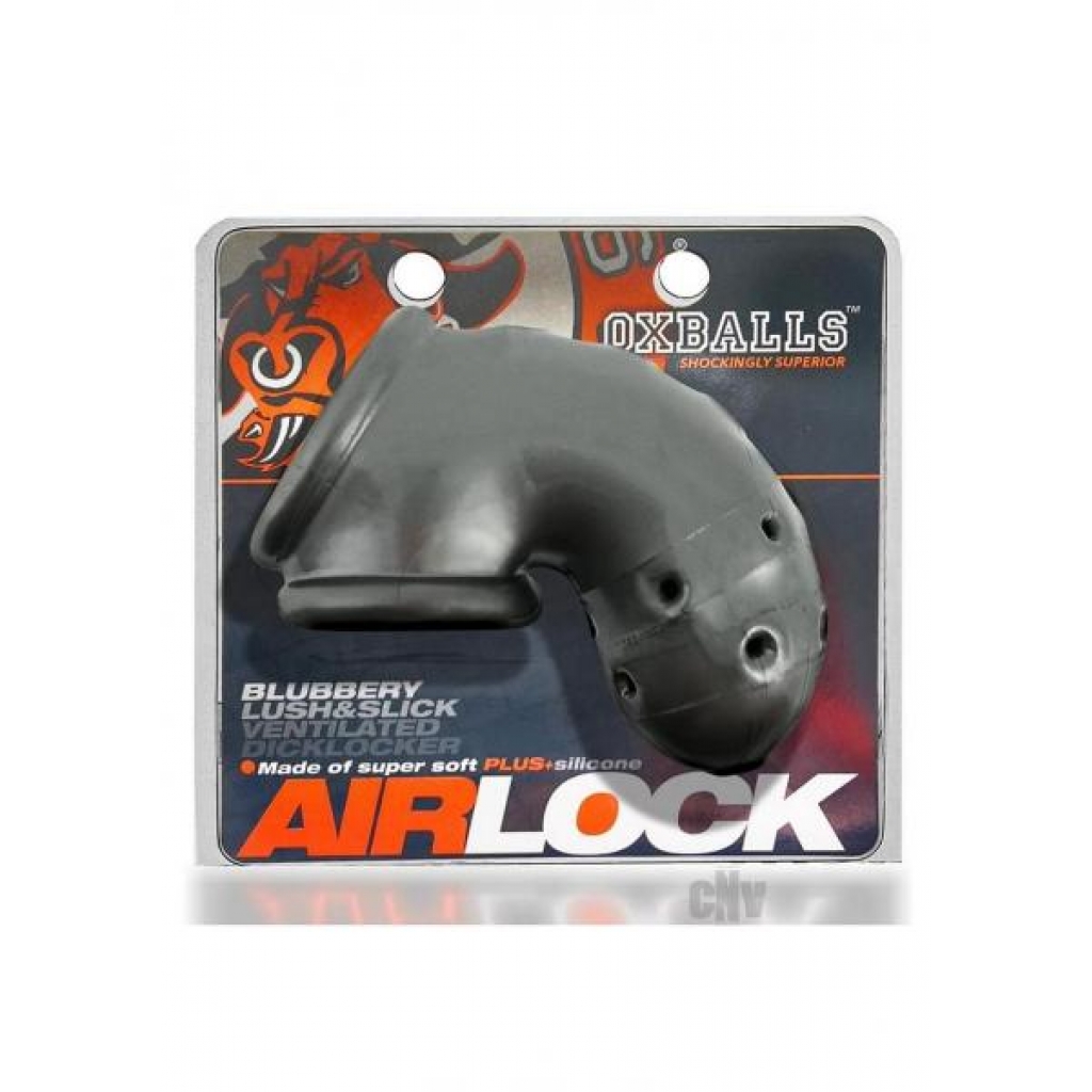 AIRLOCK Steel Chastity Device with Air Holes