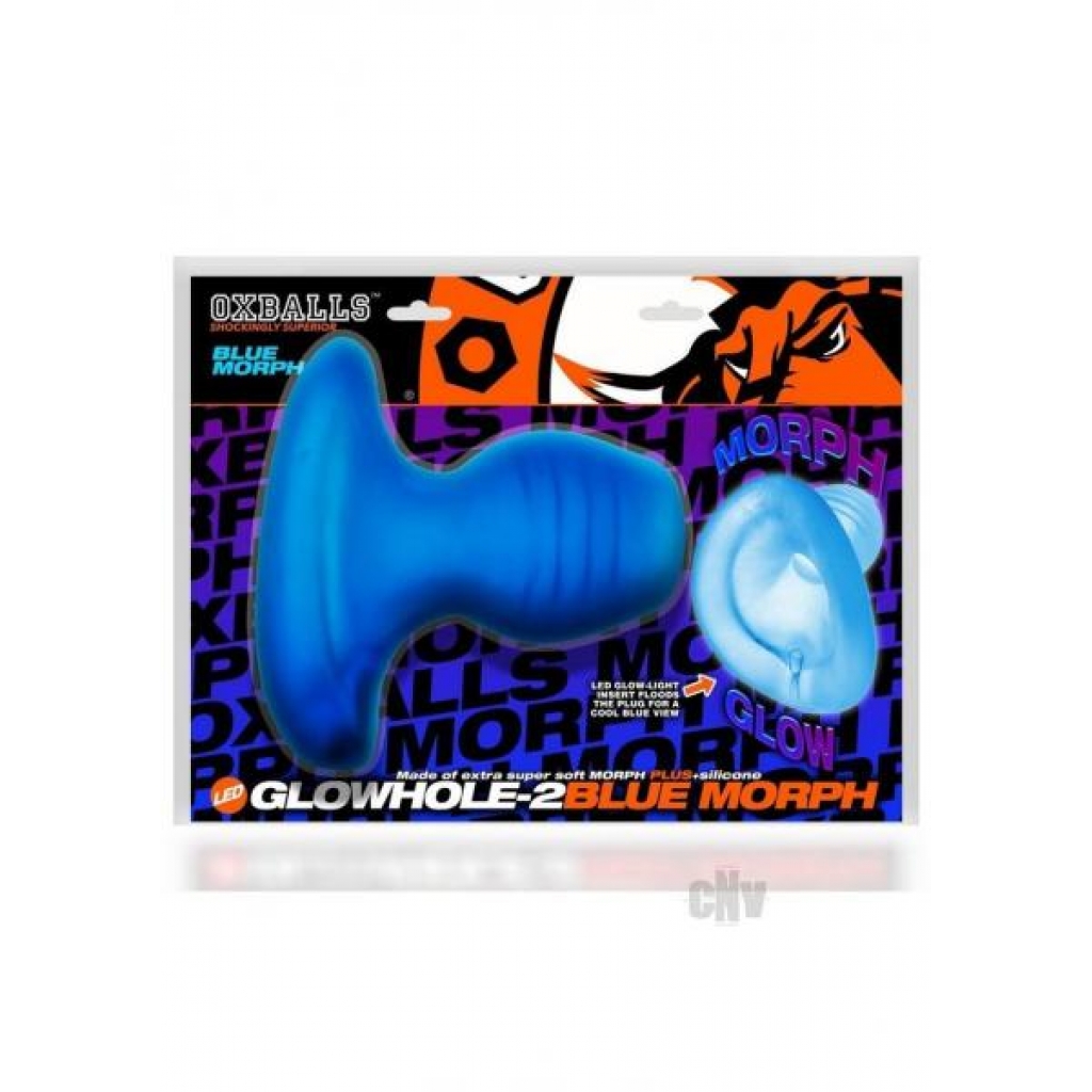 Glowhole 2 Blue Morph LED Lit Fplug