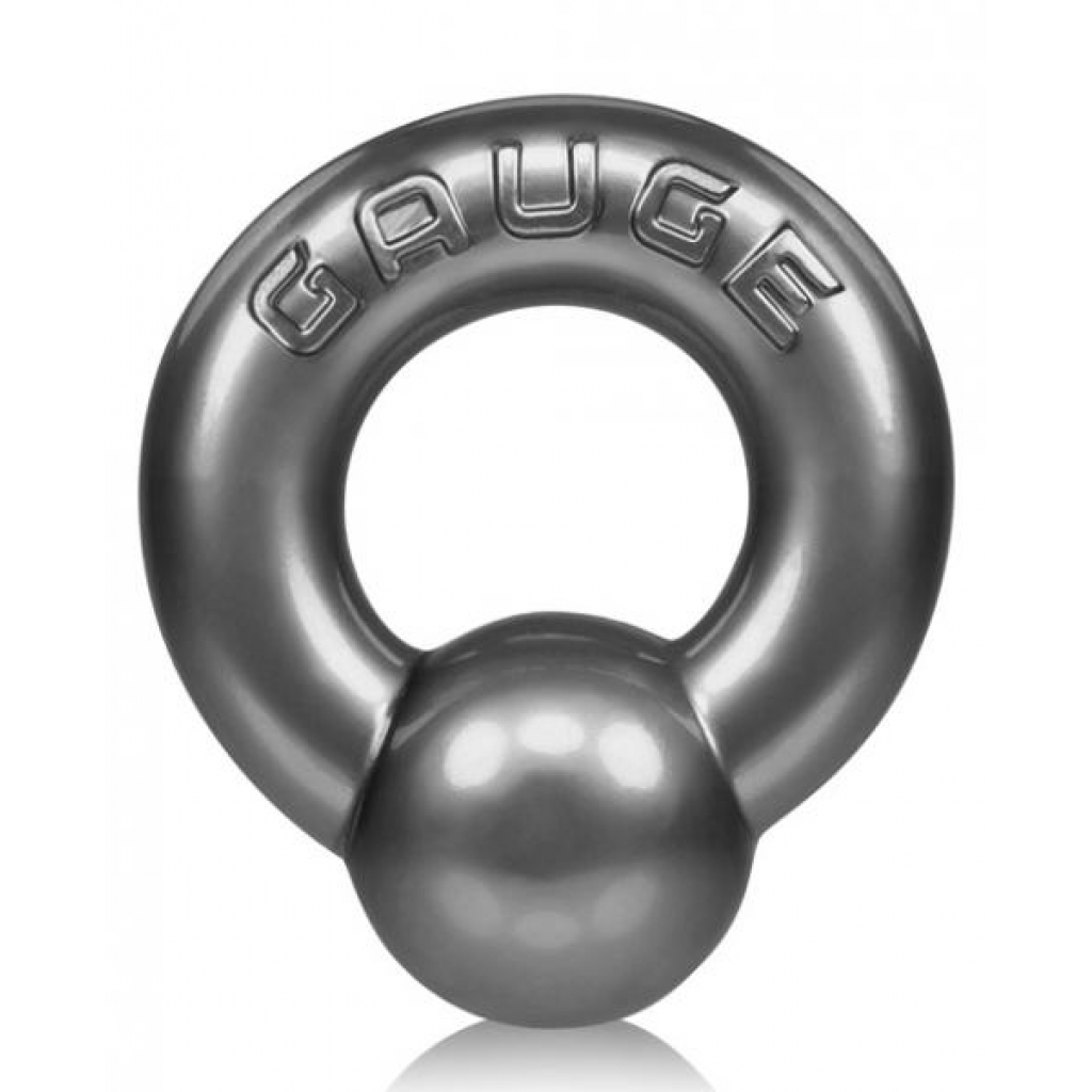 Oxballs Gauge Penis Ring - Steel Silver