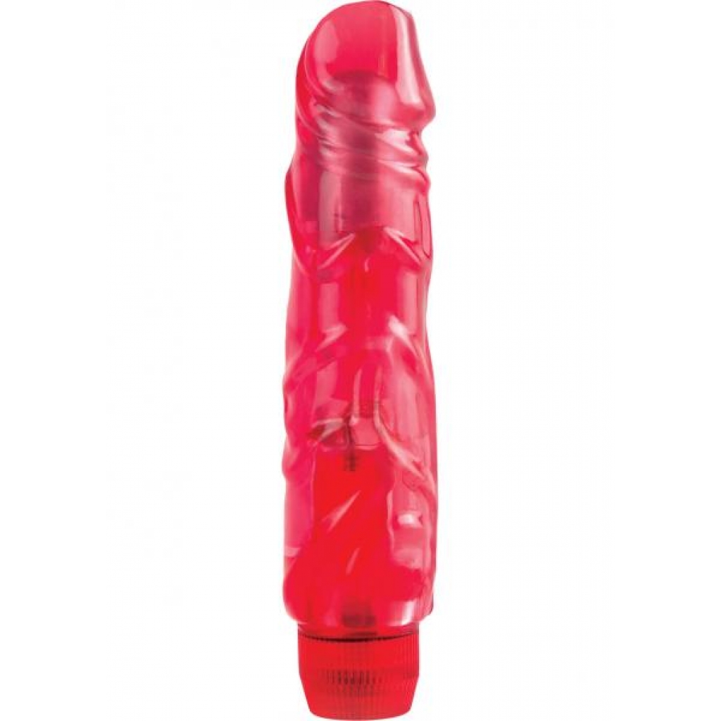 Juicy Jewels Ruby Dream Vibrator - Waterproof Red