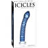 Icicles No 29 - Exquisite Textured Glass Dildo