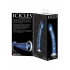 Icicles No 29 - Exquisite Textured Glass Dildo