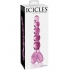 Icicles No 43 Pink Glass Beaded Massager