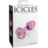 Icicles No. 48 Glass Butt Plug - Pink