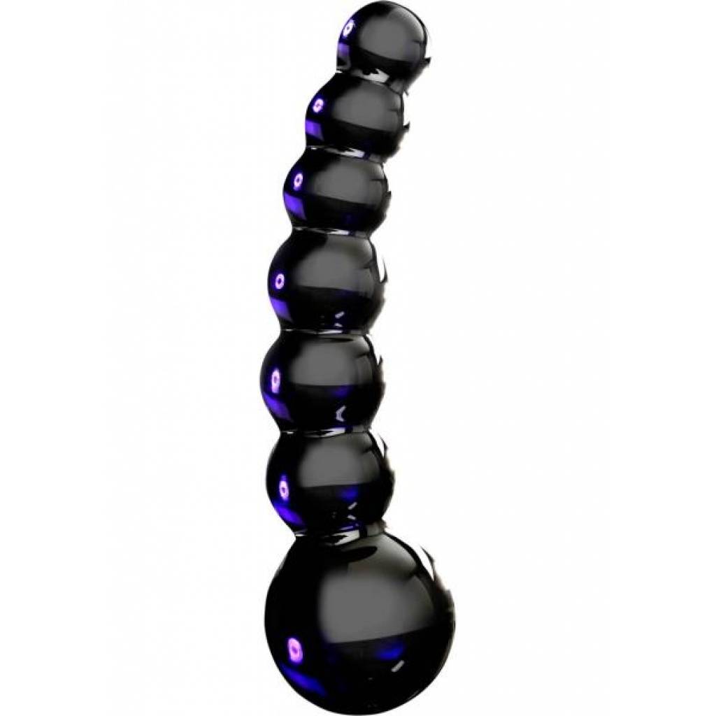 Icicles No 66 Glass Massager - Black