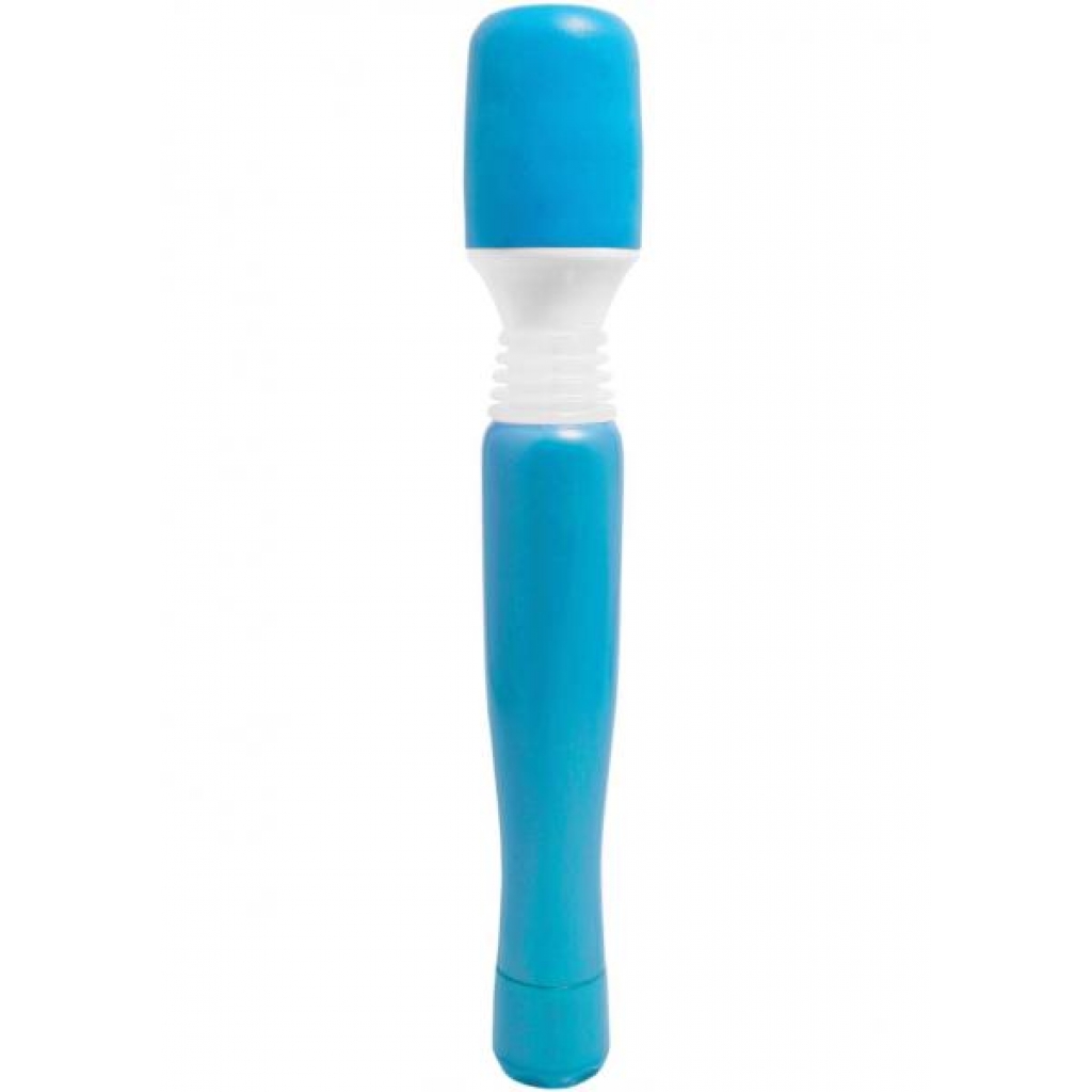 Mini Wanachi Waterproof Massager - 8.25 Inches - Blue