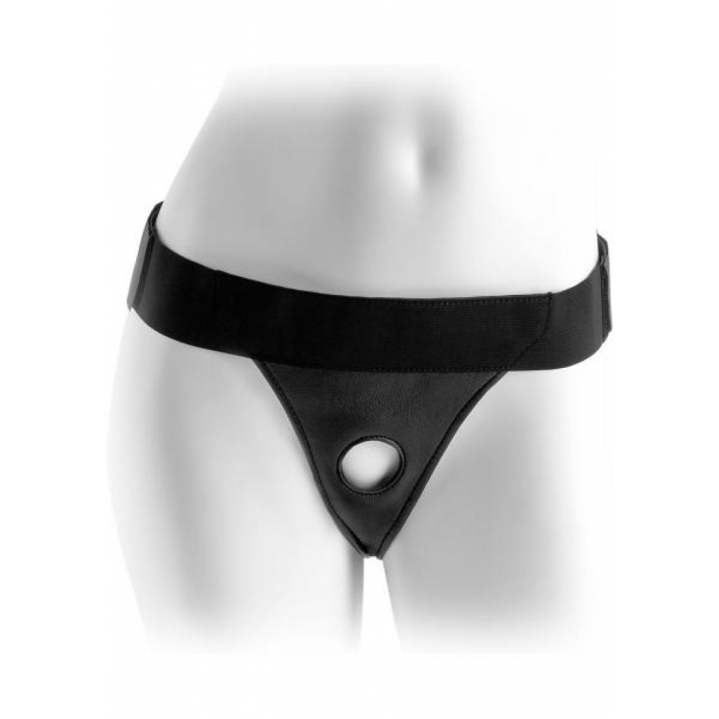 Fetish Fantasy Crotchless Harness - Black