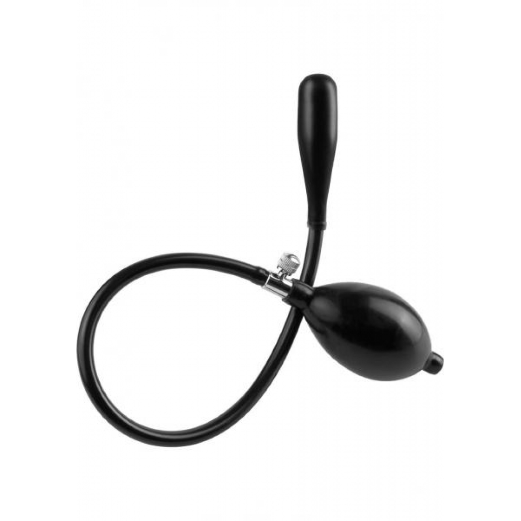 Anal Fantasy Inflatable Silicone Ass Expander - Black