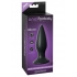 Anal Fantasy Small Rechargeable Anal Plug Black