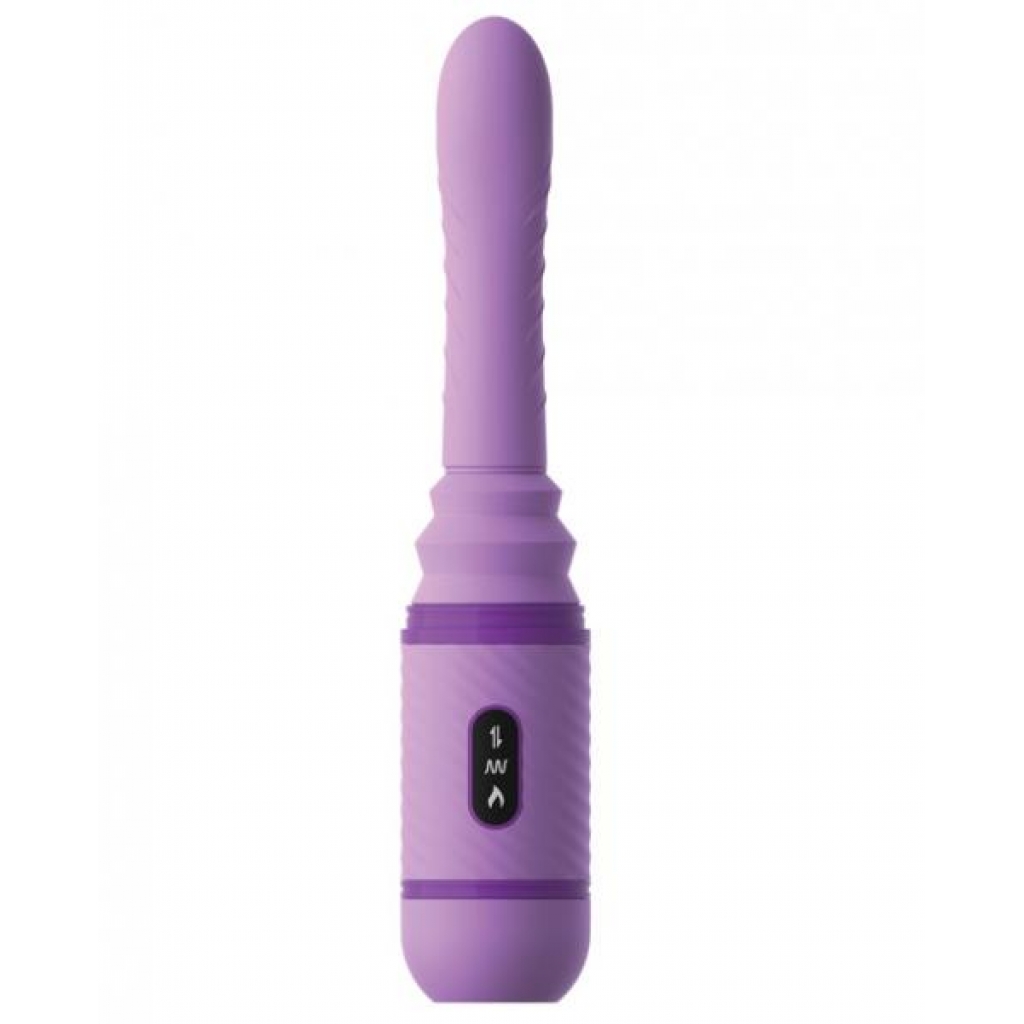 Love Thrust Her Warming Vibrator - Purple