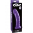 Dillio Purple 8 inches Slim Realistic Dildo