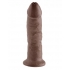 King Penis 9 Inch Dildo Brown