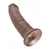 King Penis 9 Inch Dildo Brown