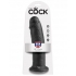 King Penis 10-Inch Realistic Dildo in Black