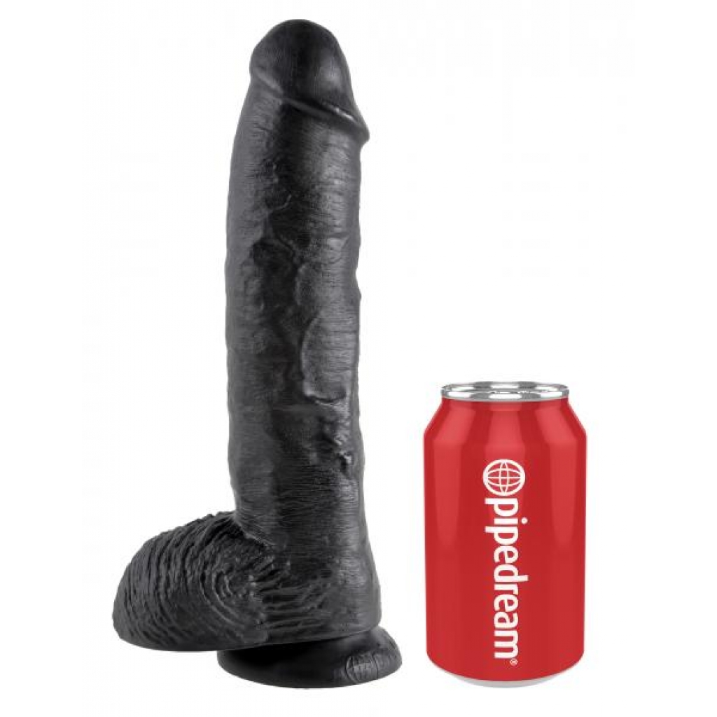 King Penis Clear 10 Inch Dildo