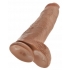 King Penis 12-Inch Realistic Dildo - Tan