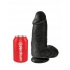 King Penis Chubby 9 Inches Black Dildo